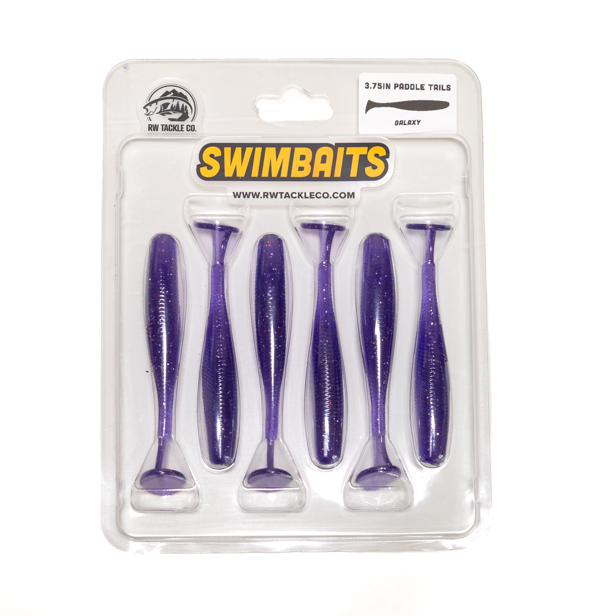 3.75" Paddle Tail Swimbaits w/ Jig heads