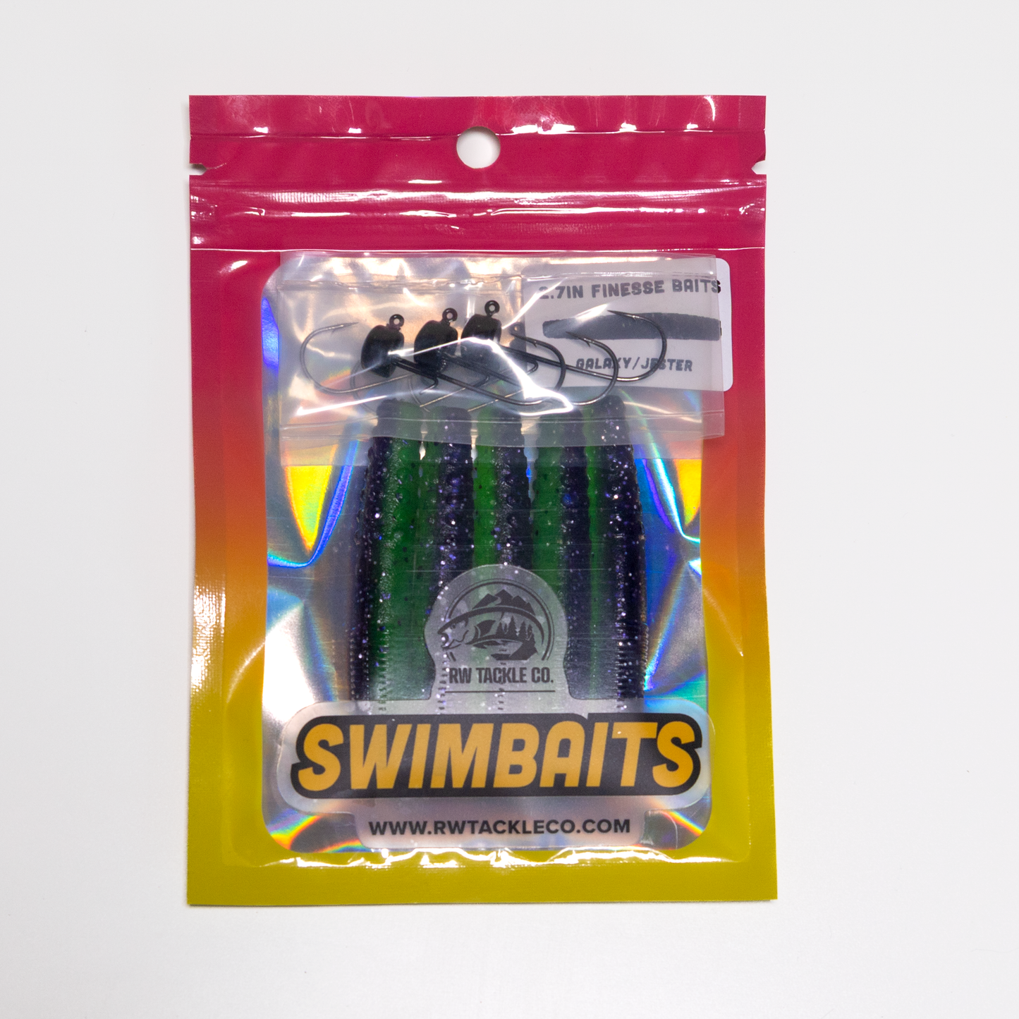 2.7" Finesse Crushers w/ Jig heads