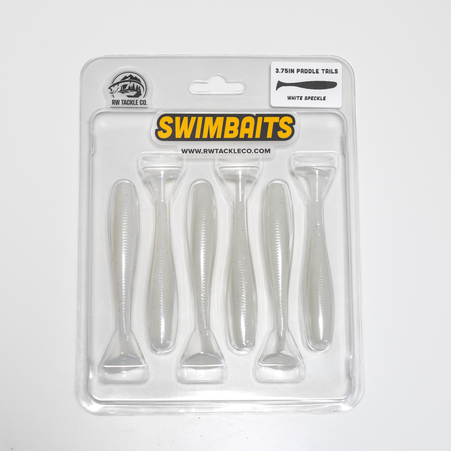 3.75" Paddle Tail Swimbaits w/ Jig heads
