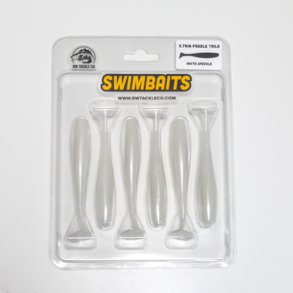 3.75" Paddle Tail Swimbaits w/ Jig heads