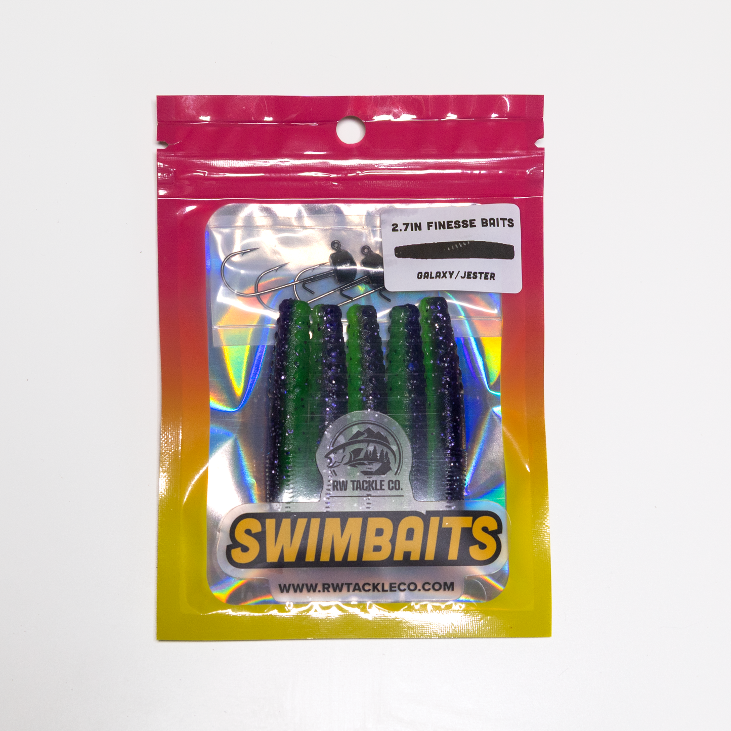 2.7" Finesse Crushers w/ Jig heads