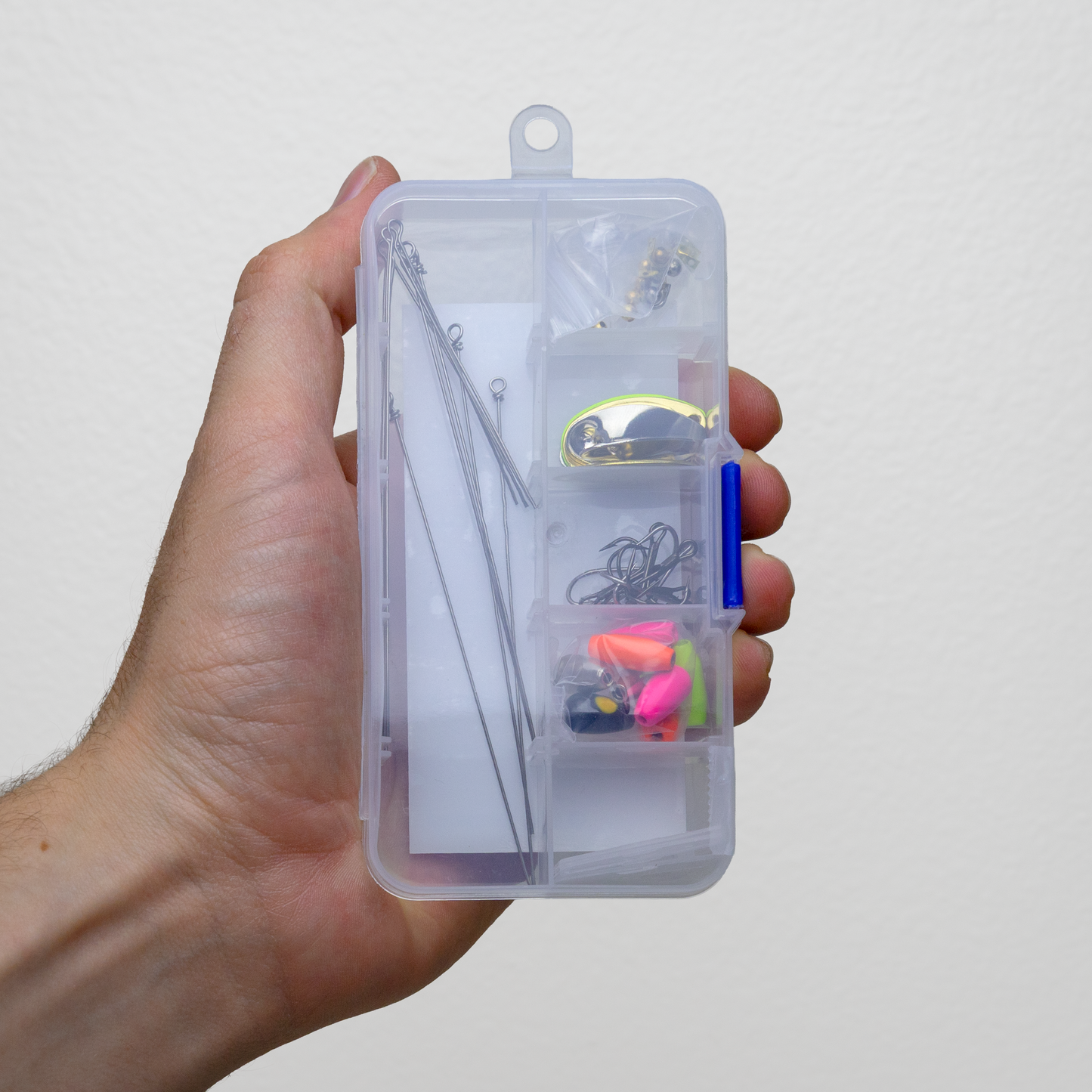diy flashy fish lure kits Dr.Fish 98pcs Spinner Making Kit diy flashy fish lure kits